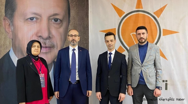 HAKKI ÖZTÜRK AK PARTİ GENEL MERKEZİ NDE Kırkgöz Haber